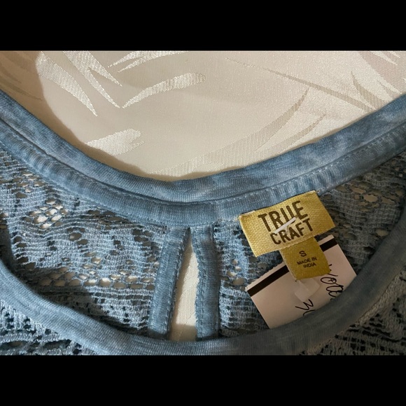 True Craft Bohemian Cold Shoulder Top❗️NWT❗️ - Picture 5 of 5